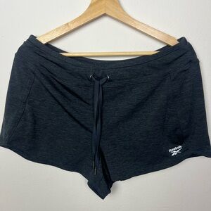 Reebok Women's Dark Gray Athletic Shorts